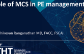 Role of MCS in PE Management