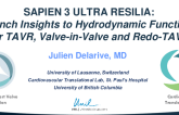 TCT 887: SAPIEN 3 Ultra Resilia: Bench Insights to Hydrodynamic Function for TAVR, Valve-in-Valve and Redo-TAVR