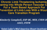 CLI and Social Determinants on Outcome: Multidisciplinary Care Across the Continuum (Includes Wound Care)
