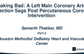 Spontaneous Left Main Coronary Artery Dissection Post Percutaneous Coronary Intervention of Left Anterior Descending Artery