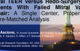 Mitral TEER Versus Redo-Surgery in Patients With Failed Mitral Valve Repair: A Single Center, Propensity Score-Matched Analysis