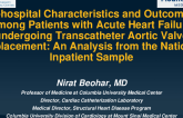 TCT 411: In-hospital Characteristics and Outcomes among Patients with Acute Heart Failure undergoing Transcatheter Aortic Valve Replacement