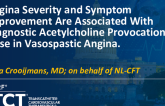 TCT 678: Angina Severity and Symptom Improvement Are Associated With Diagnostic Acetylcholine Provocation Dose in Vasospastic Angina