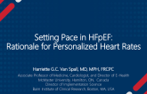 Setting Pace in HFpEF: The Rationale for Personalized Heart Rates