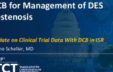 Update on Clinical Trial Data With DCB in ISR