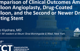 TCT 39: Comparison of Clinical Outcomes Among Balloon Angioplasty, Drug-Coated Balloon, and the Second or Newer Drug-Eluting Stent