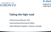 TCT 1386: Taking the High Road: A Challenging Transcatheter Tricuspid Valve Replacement