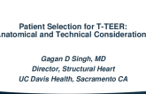 SPOTLIGHT LECTURE:  Patient Selection for T-TEER - Anatomical and Technical Considerations