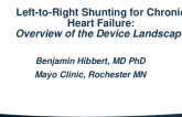 Left-to-Right Shunting for Chronic Heart Failure: Overview of the Device Landscape