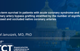 TCT 293: Long-term Survival in Patients With Acute Coronary Syndrome and Prior Coronary Artery Bypass Grafting Stratified by the Number of Significantly Stenosed and Occluded Native Coronary Arteries