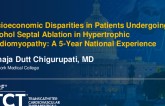 TCT 478: Socioeconomic Disparities in Patients Undergoing Alcohol Septal Ablation in Hypertrophic Obstructive Cardiomyopathy: A 5-Year National Experience