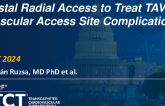 TCT 903: Distal Radial Access to Treat TAVI Vascular Access Site Complications