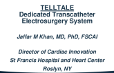 TELLTALE: Dedicated Transcatheter Electrosurgery System