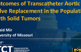 TCT 840: Outcomes of Transcatheter Aortic Valve Replacement in the Population With Solid Tumors
