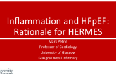 Inflammation and HFpEF: Rationale for HERMES