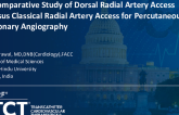 TCT 996: A Comparative Study of Dorsal Radial Artery Access Versus Classical Radial Artery Access for Percutaneous Coronary Angiography