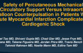 TCT 284: Safety of Percutaneous Mechanical Circulatory Support Versus Intraaortic Balloon Counterpulsation in Patients With Acute Myocardial Infarction Complicated by Cardiogenic Shock