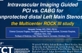 TCT 72: Intravascular Imagining-Guided Percutaneous Coronary Intervention vs. Coronary Artery Bypass Grafting for Treating Unprotected Left Main Stenosis: The Multicenter ROCK III Study