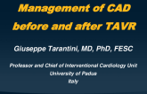Management of CAD Before and After TAVR