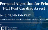 My Personal Algorithm for Primary PCI Post Cardiac Arrest