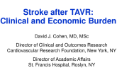 Insights of Disabling Stroke from the STS/ACC TVT Registry LBCT