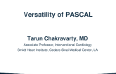 Versatility of PASCAL Precision System