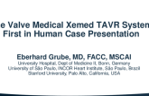 First-in-Human GEMINUS TAVI Implant: An Ultra-Low Profile Modular TAVI System
