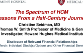 KEYNOTE: The Spectrum of HCM – Lessons From a Half-Century Journey