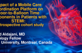 TCT 87: Impact of a Cloud-Based Care Coordination Platform on Door-To-Balloon Time Components in Patients with ST-Elevation Myocardial Infarction: A Retrospective Cohort Study
