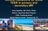 Clinical Indications for Mitral-TEER in Primary and Secondary MR
