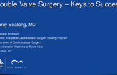 Double Valve Reconstruction – Keys to Success