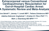 TCT 584: Extracorporeal Versus Conventional Cardiopulmonary Resuscitation for Out-of-Hospital Cardiac Arrests: A Systematic Review and Meta-Analysis 