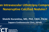 TCT 1531: Can Intravascular Lithotripsy Compress Noneruptive Calcified Nodules?