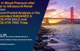 TCT 325: Changes in Blood Pressure after Crossover to Ultrasound Renal Denervation: Patient-Level Pooled Analysis of the Sham-Controlled RADIANCE II, RADIANCE-HTN SOLO and RADIANCE-HTN TRIO Trials