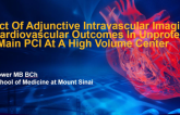TCT 511: Impact Of Adjunctive Intravascular Imaging On Cardiovascular Outcomes In Unprotected Left Main Percutaneous Coronary Intervention At A High Volume Center