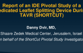 Report of an IDE Pivotal Study of a Mechanical Leaflet Splitting Device During TAVR (SHORTCUT)