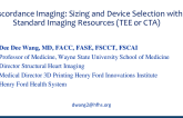 Case 2: Discordance Imaging: Sizing and Device Selection With Standard Imaging Resources (TEE or CTA)