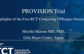 PROVISION Trial – Highlights of the First RCT Comparing Angio-based Physiology Versus FFR