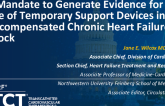 A Mandate to Generate Evidence for the Use of Temporary Support Devices in Decompensated Chronic Heart Failure Shock