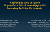 Transmitral valve replacement in a severe bioprosthetic mitral valve dysfunction due to valve thrombosis. 