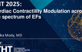 Cardiac Contractility Modulation Across the Spectrum of EFs