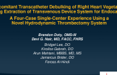 Transcatheter Debulking of Right Heart Vegetations During Extraction of Transvenous Device System for Endocarditis: A Four Case Single-Center Experience Using a Novel Hydrodynamic Thrombectomy System