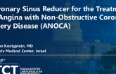TCT 673: Coronary Sinus Reducer for the Treatment of Angina With Non-Obstructive Coronary Artery Disease (ANOCA)