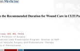 What is the Recommended Duration for Wound Care in CLTI Patients?