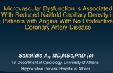 TCT 744: Microvascular Dysfunction Is Associated With Reduced Nailfold Capillary Density in Patients with Angina With No Obstructive Coronary Artery Disease