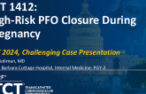 TCT 1412: High-Risk PFO Closure During Pregnancy