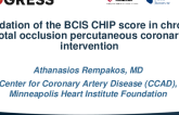 TCT 730: Validation of the BCIS CHIP score in chronic total occlusion percutaneous coronary intervention