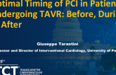 Optimal Timing of PCI in Patients Undergoing TAVR: Before, During or After