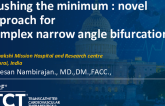 TCT 1132: Crushing the Minimum: Novel Approach for Complex Narrow Angle Bifurcation
