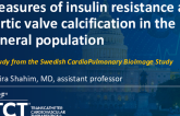 TCT 91: Measures of Insulin Resistance and Aortic Valve Calcification in the General Population